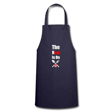 Backen Sch&uuml;rze - Die Hitze ist feuerweiß! Geschenk