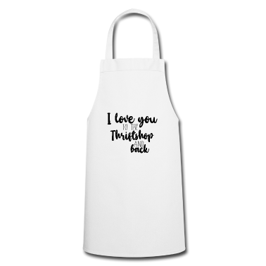 Backen Sch&uuml;rze - I Love You To The Thriftshop And Back Second Hand