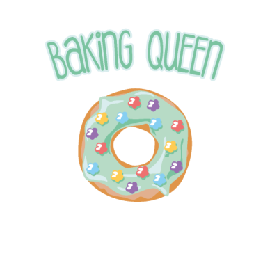 Motiv Back Königin Queen Geschenk Weihnachten backen