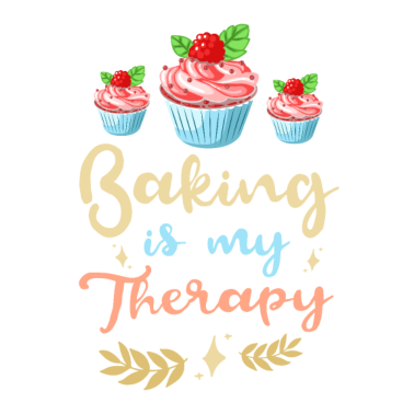 Motiv Backen Ist Meine Therapie