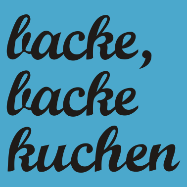 Motiv backe, backe kuchen