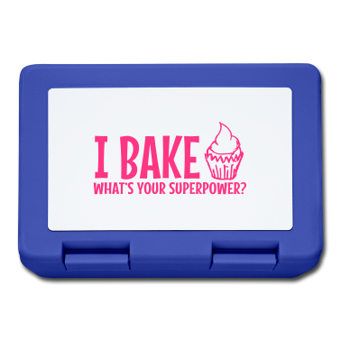 Backen Brotdose - Ich backe was Ihre Superpower / I backen