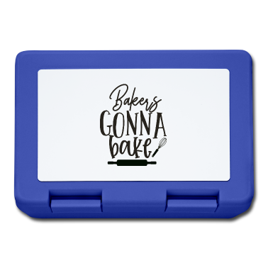 Backen Brotdose - Bäcker gehen zum Backen