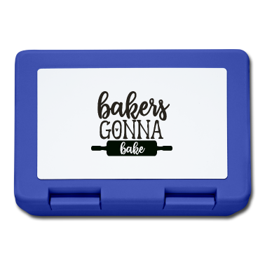 Backen Brotdose - Bäcker gehen zum Backen