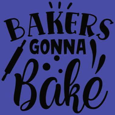 Motiv Bäcker gehen zum Backen