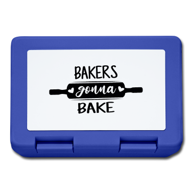 Backen Brotdose - Bäcker gehen zum Backen