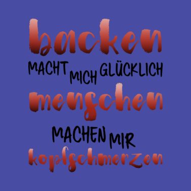 Motiv Backen Bäcker Bächerei Konditor