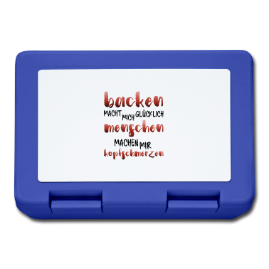 Backen Brotdose - Backen Bäcker Bächerei Konditor