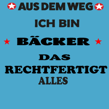 Motiv Bäcker Aus dem Weg