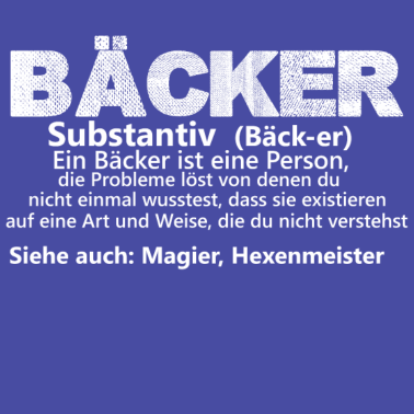 Motiv Bäcker