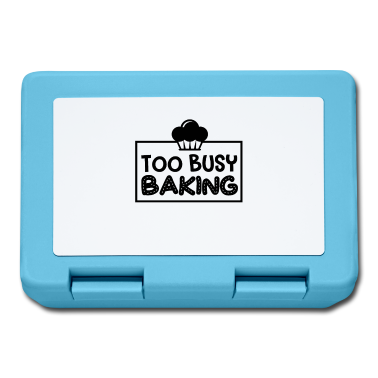 Backen Brotdose - Bäcker Zu beschäftigt mit Cupcakes Backen