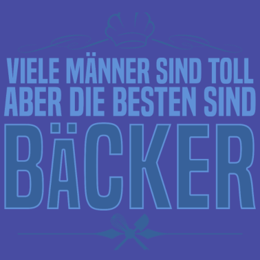 Motiv Bäcker Männer Backen