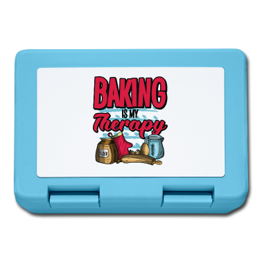 Backen Brotdose - Backen ist meine Therapie Konditor Bäcker Zitate
