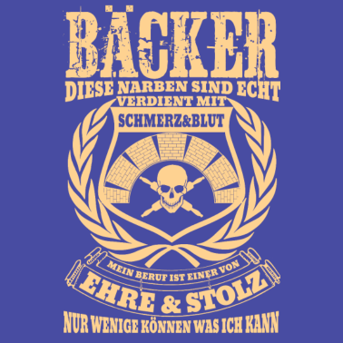 Motiv Ich bin stolzer Bäcker