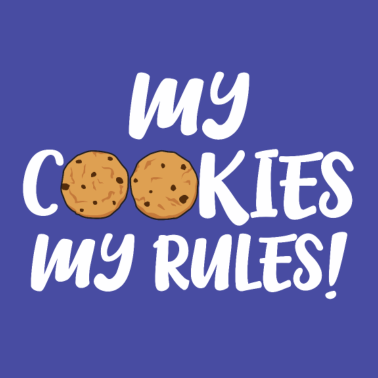 Motiv Meine Kekse meine Regeln backen Geschenk Bäcker