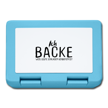 Backen Brotdose - Bäcker Ich Backe Weil Leute Schlagen Verboten Ist