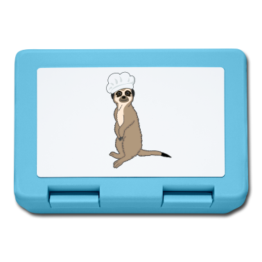 Backen Brotdose - Lustiges Erdmännchen Bäcker Backen Geschenk