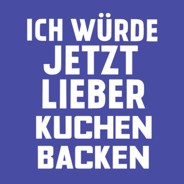 Motiv KUCHEN BACKEN