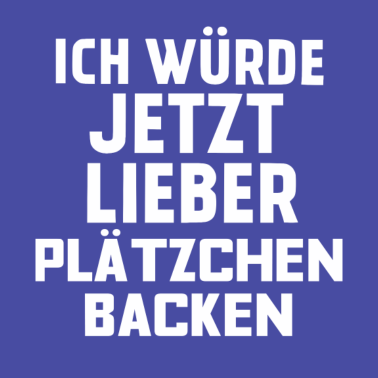 Motiv PLÄZCHEN BACKEN