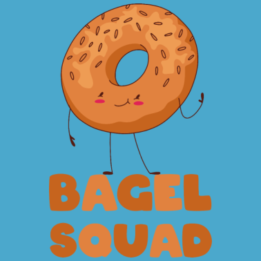 Motiv Bagel Squad backen Bäcker