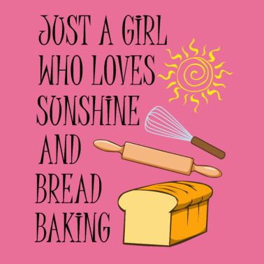 Motiv Hobbykoch Brote Backen Mädchen Bäcker