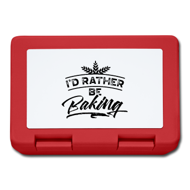 Backen Brotdose - Ich Würde Lieber Backen Bäcker Gebäck Bäckerei