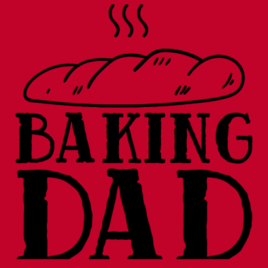 Motiv Backen Papa Bäcker Gebäck Bäckerei Hobby