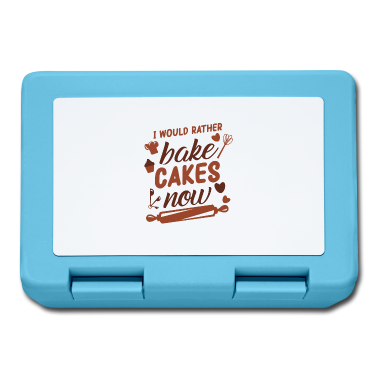 Backen Brotdose - Netter Kuchen backen Spruch, Bäcker Geschenk