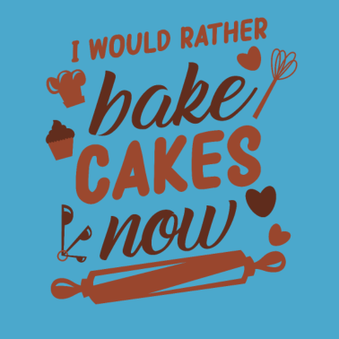 Motiv Netter Kuchen backen Spruch, Bäcker Geschenk