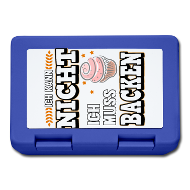 Backen Brotdose - Backwaren Bäckerei Bäcker Kuchen Kochmütze Backen