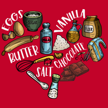 Motiv Kuchen Backen Bäckerei Bäcker Konditor Geschenk