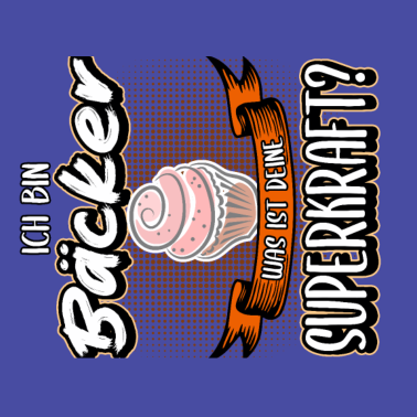 Motiv Backwaren Bäckerei Bäcker Kuchen Kochmütze Backen