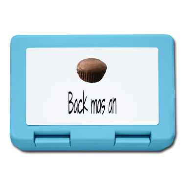 Backen Brotdose - Back mas an backen lustig Sprüche Geschenk Muffin