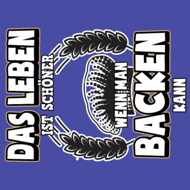 Motiv Backwaren Bäckerei Bäcker Kuchen Kochmütze Backen