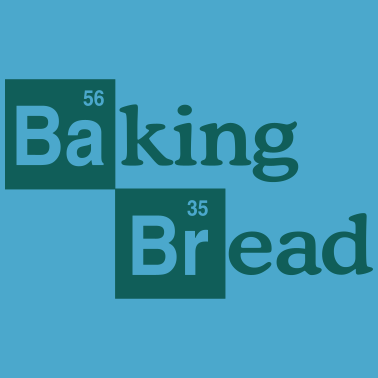 Motiv Baking Bread - Bäcker -Bäckerei-Brot backen-lustig