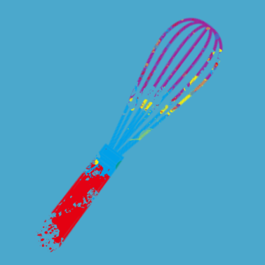 Motiv Backen Schneebesen