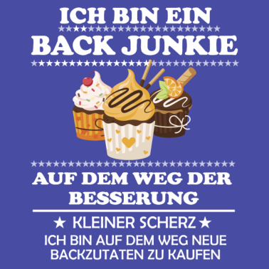 Motiv Ich bin ein Back-Junkie