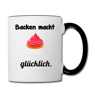 Backen Tasse - Backen macht glücklich