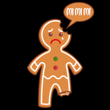 Motiv Lebkuchenmann Mi Mi Mi Mimimi Lustige Sprüche