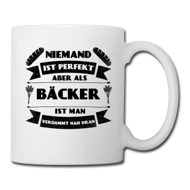 Backen Tasse - Perfekter Bäcker Bäckerei Brot Backen Gebäck