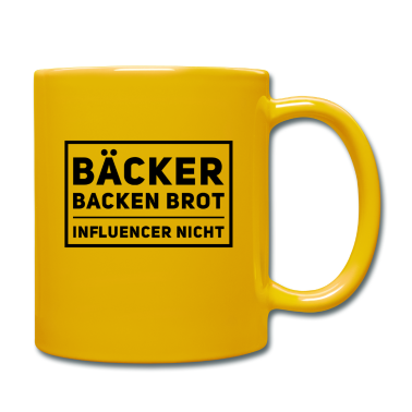 Backen Tasse - Bäcker backen Brot, Bäcker