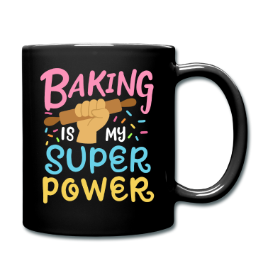 Backen Tasse - Backen Bäcker Nudelholz
