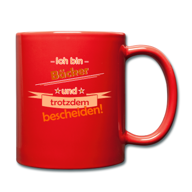 Backen Tasse - Bäcker