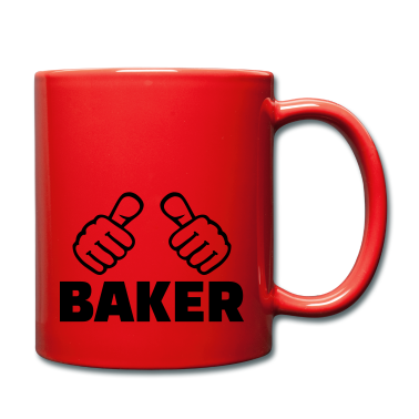 Backen Tasse - Bäcker
