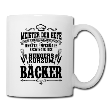 Backen Tasse - Bäcker