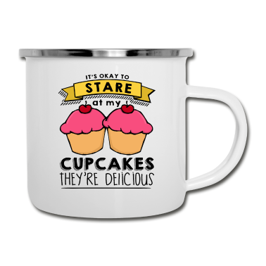 Backen Emaille Tasse - Backen