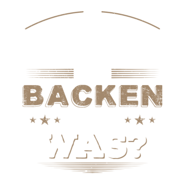 Motiv Backen, Kuchen, Bäcker, Geschenk