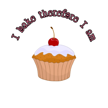 Motiv ich backe also bin ich Hobby backen Geschenk idee