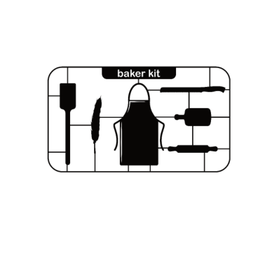 Motiv Bäcker kit
