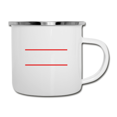 Backen Emaille Tasse - Bäcker Bäckerei Backen Geschenk